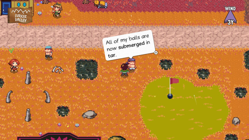 Illustration for article titled Golf Story's Absolutely Ridiculous, And Oh So Good